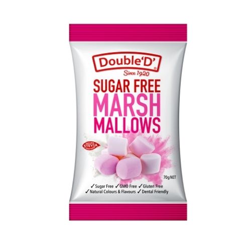 Double 'D' Sugar Free Marshmallows 70gm – Low Carb Emporium Australia