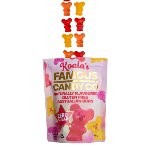 Famous Candy Co - Zero Sugar Koalas - 70g