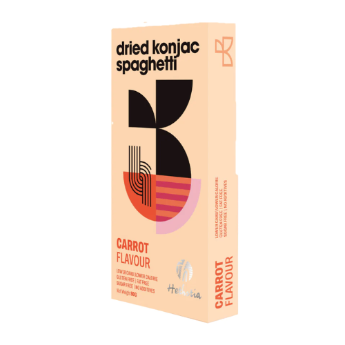 Hethstia Dried Konjac Spaghetti - Carrot Flavour 80g – Low Carb ...