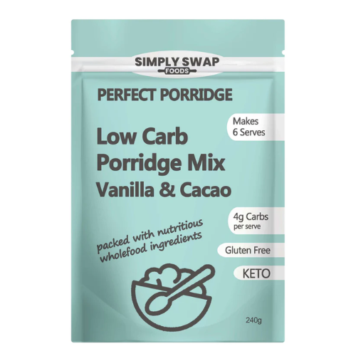 Simply Swap Keto Porridge - Vanilla & Cacao 240g