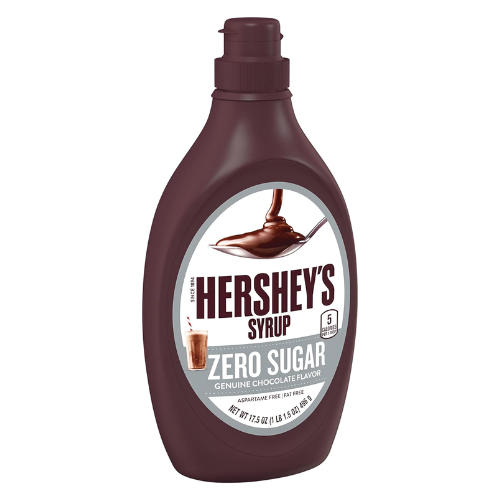 Hershey's Zero Sugar Chocolate Syrup 496g Low Carb Emporium Australia