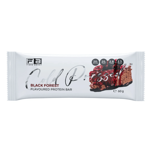 FIBRE BOOST Cold Pressed Protein Bar - Black Forest 60g