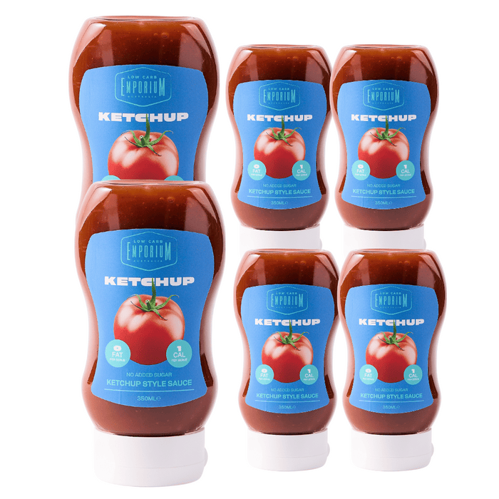 Bulk Low Carb Emporium No Added Sugar Ketchup Style Sauce - 350mL x 6