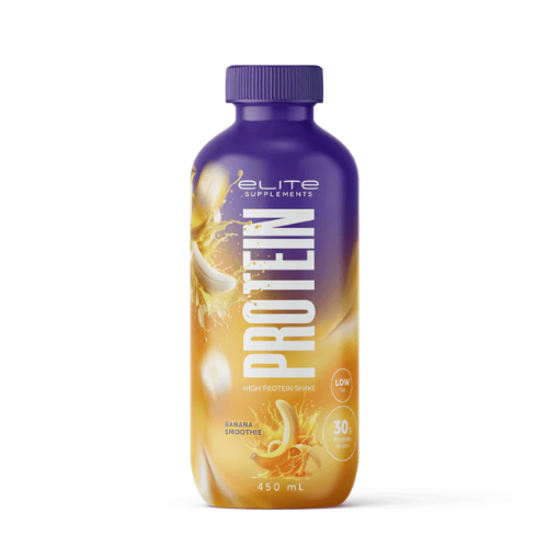 Elite Supplements Protein Shake - Banana Smoothie - 450mL