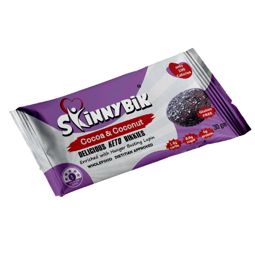 Skinny Bik Cocoa & Coconut Keto Biscuits 2 pack - 30g