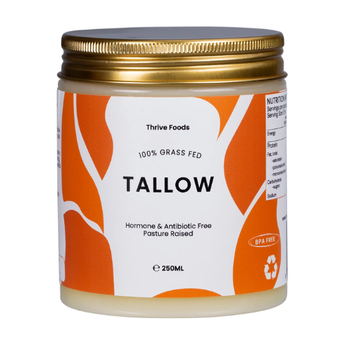 Thrive Foods 100% Grass Fed Tallow - 250mL