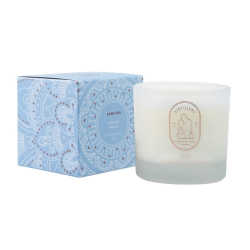 Distillery Fragrance House Soy Candle Soulful (Jasmine & Vanilla) 190g