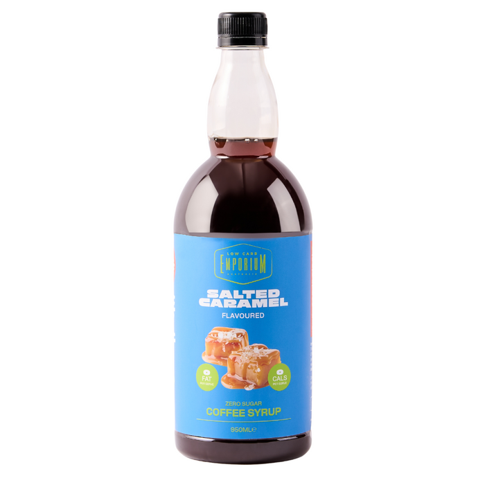 Low Carb Emporium Salted Caramel Flavoured Zero Sugar Coffee Syrup&nbsp;