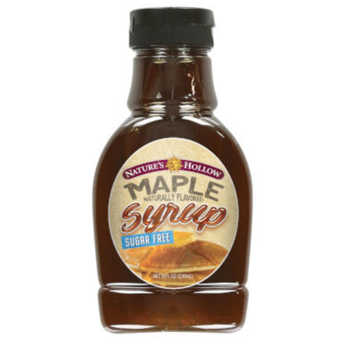 Nature's Hollow Sugar Free Maple Flavoured Syrup - 236 mL