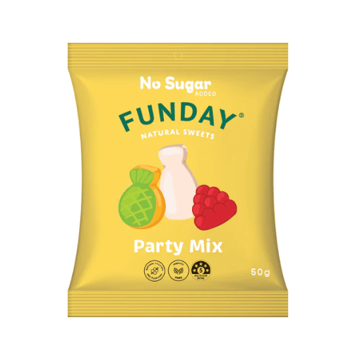 BULK Funday Party Mix Gummies - 50g x 12