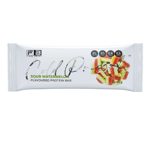 FIBRE BOOST Cold Pressed Protein Bar - Sour Watermelon 