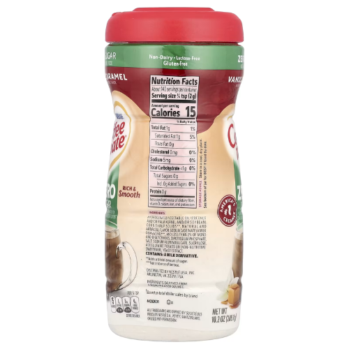 Coffee Mate - Sugar Free Vanilla Caramel Creamer - 289g