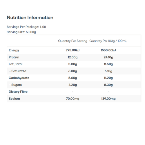 Muscle Nation X Choclt Cheesecake Protein Bar Caramel 50g