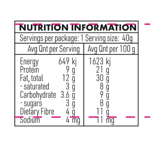 Locako Nootropic Keto Collagen Brownie Bite - Caramel Macchiato 40g