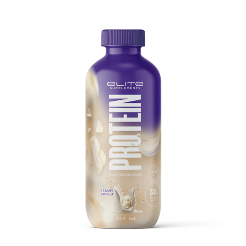 Elite Supplements Protein Shake - Creamy Vanilla - 450mL