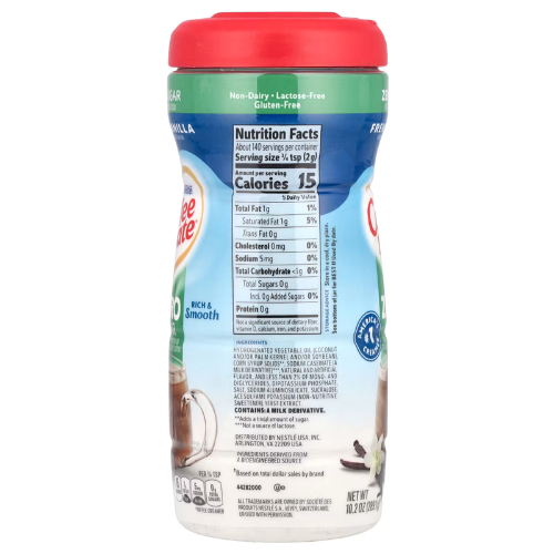 Coffee Mate - Sugar Free French Vanilla Creamer - 289g