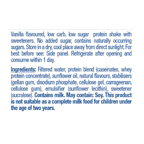 Atkins Low Carb Protein Shake - Vanilla - 330mL