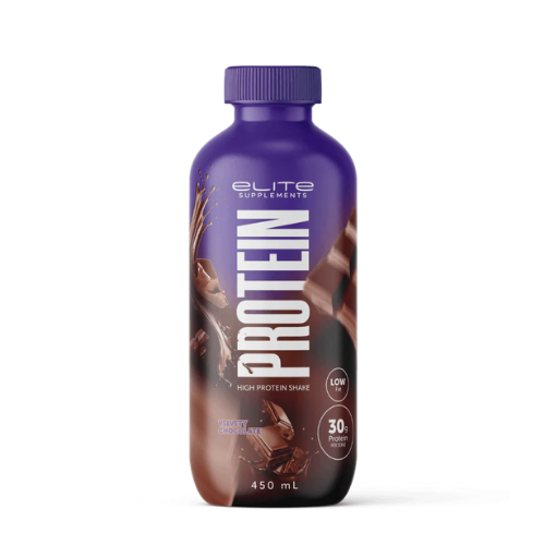 Elite Supplements Protein Shake - Velvety Chocolate - 450mL