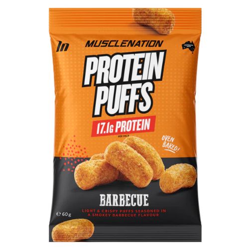 Muscle Nation Protein Puffs - Barbecue flavour