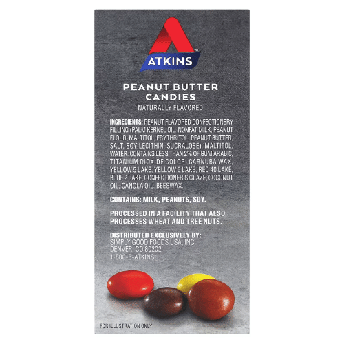 Atikins Endulge Peanut Butter Candies - 5 pack