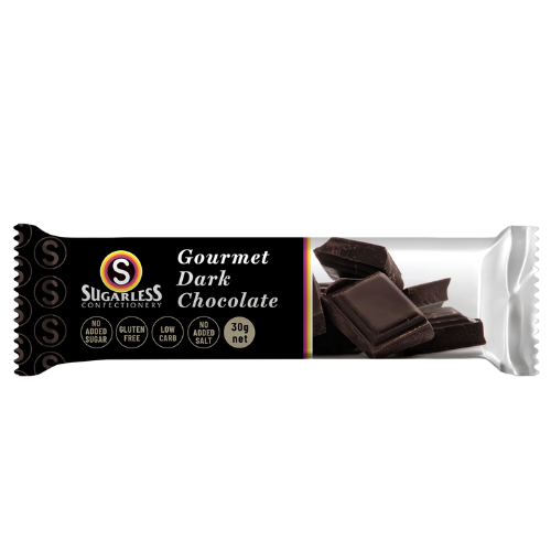 SUGARLESS CONFECTIONERY CO Dark Chocolate 30g