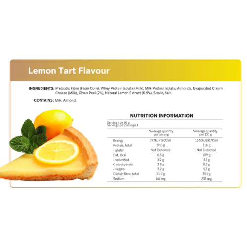 Smart Diet Solutions Protein Bar - Lemon Tart 60g