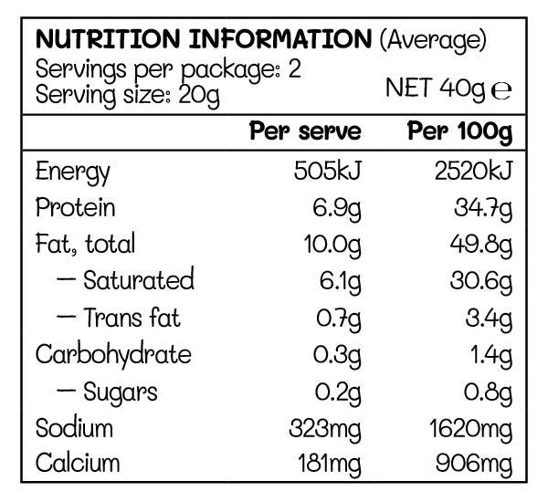 Bulk AmazeBalls - Salt & Vinegar - 40gm x 12 (case)