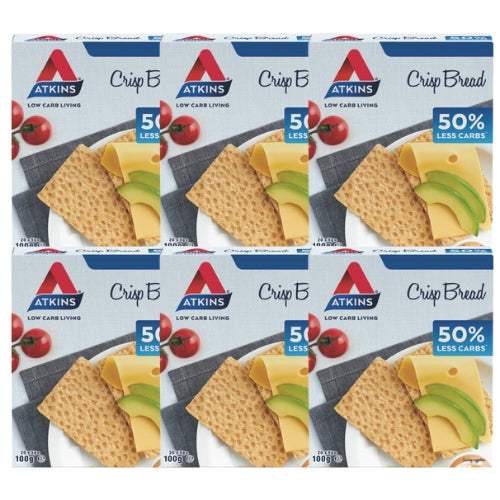 Bulk Atkins Crispbread - 100gm x 6 (case)