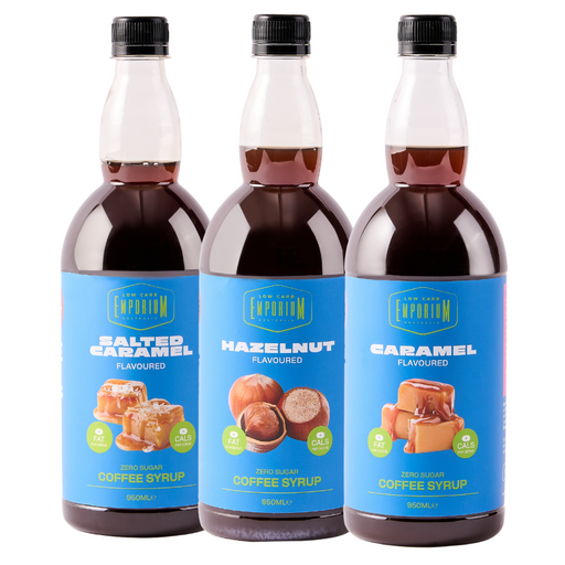 Low Carb Emporium Zero Sugar Syrup (multi flavour pack) - 3 x 950mL