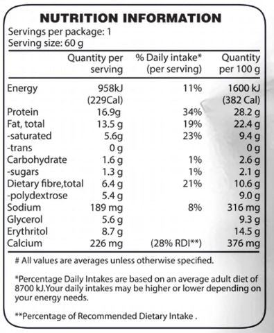 Justine's Raspberry White Choc Protein Cookie - 60g