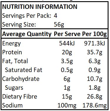 Kaizen Low Carb Protein Ziti Pasta - 226g (4 serves)