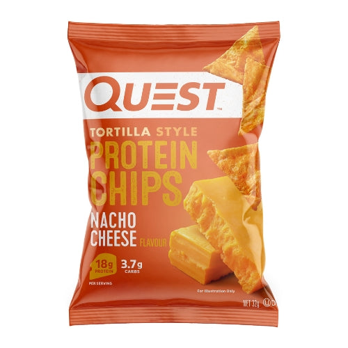 QUEST Nacho Cheese Tortilla Style Protein Chip - 32gm - Limit 2 Per Or ...