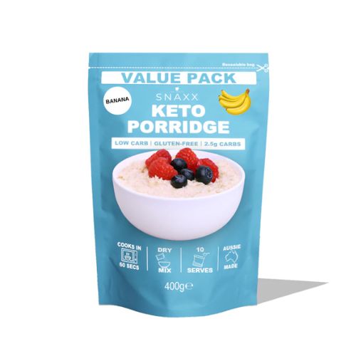 SNAXX Keto Porridge - Banana flavour - 400g