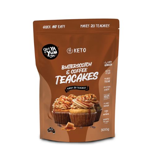 Get Ya Yum On - Butterscotch & Coffee Teacakes - 300g - Makes 20 teacakes