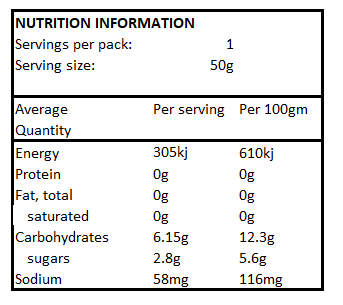 BULK Double ‘D’: Smart Sweets™ Fruits & Cream Gummies 50gm x 12