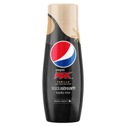 Pepsi Max Vanilla Sodastream Soda Mix - 440mL