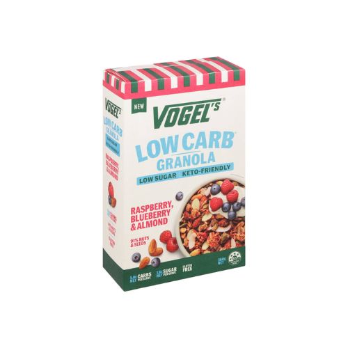 Vogel's Low Carb Granola Raspberry, Blueberry & Almond 360g