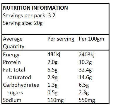 BULK Keto Naturals Almond Flour Crackers - Rosemary & Garlic - 64g x 8