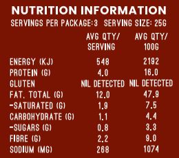 Keto Crackers - Garlic Bread Flavour - 75g