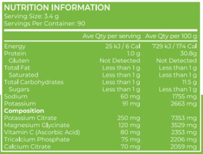 ReVitalise Electrolyte Drink Mix - Sour Apple Tub 30 serves