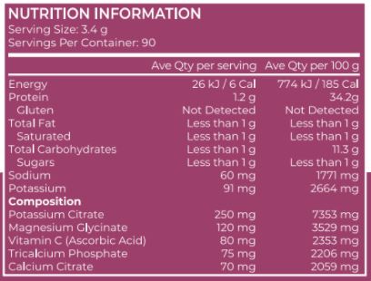 ReVitalise Electrolyte Drink Mix - Grape Tub 30 serves