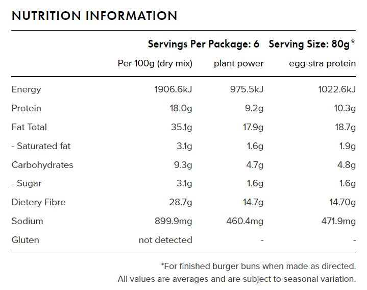 Burger Bun Mix - 305g