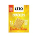 Keto Naturals Almond Flour Crackers - Cheddar & Onion - 64gm