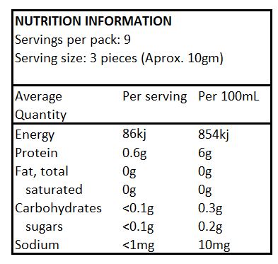 Double ‘D’ Sugar Free Cola Bottles 100gm