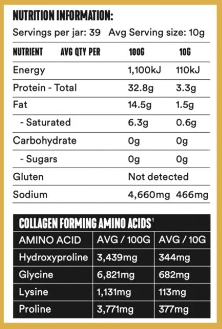 Bone Broth Concentrate - Curry 390gm - Now 50% Bigger Best Before 12/12/2024