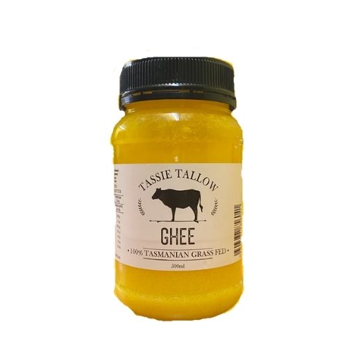 Tassie Tallow 100% Grass Fed Ghee - 500ml