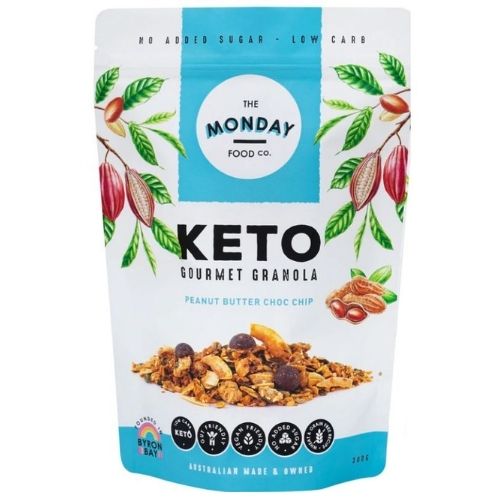 Monday Food Co Peanut Butter Chocolate Chip Keto Granola