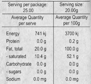 Premium Tasmanian Lamb Dripping - 500ml