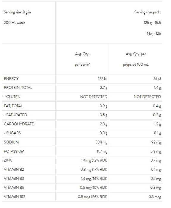 Beef Bone Broth - Immune Gut Wellbeing Miso Ramen 125gm