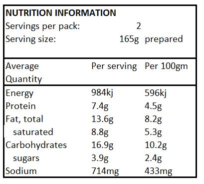 Low Carb Life One Pot Pasta CREAMY MUSHROOM 90g